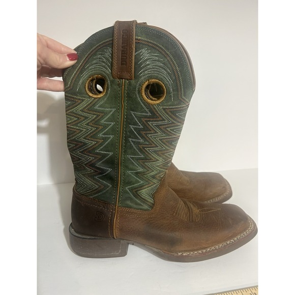 Durango Lady Rebel 10" Boots Women's Western Boots Size 8.5 Square Toe Cowboy - Picture 6 of 13